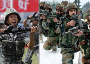 China, PLA, India
