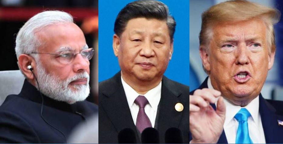 China, US, India