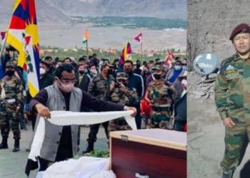 tibetan flags tibet india