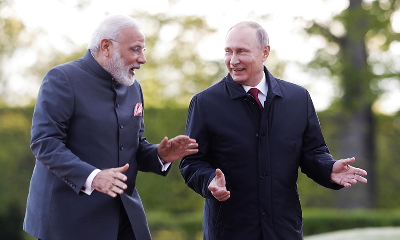 Russia, India