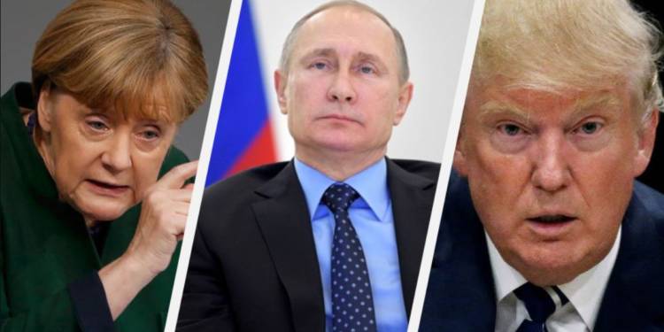 putin merkel