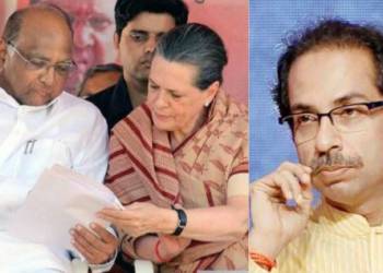 NCP, Congress, Shiv Sena