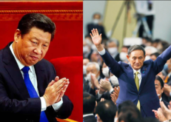 Yoshihide Suga, China, Japan