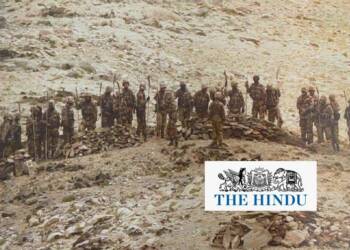 China, India, The Hindu, PLA, Ladakh, Pangong Tso