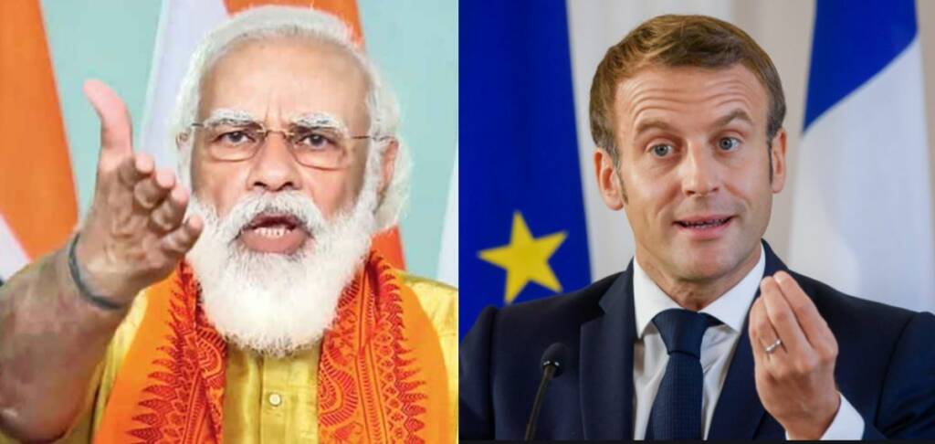 Islamist, Modi, India, Macron, India, France, radical Islam