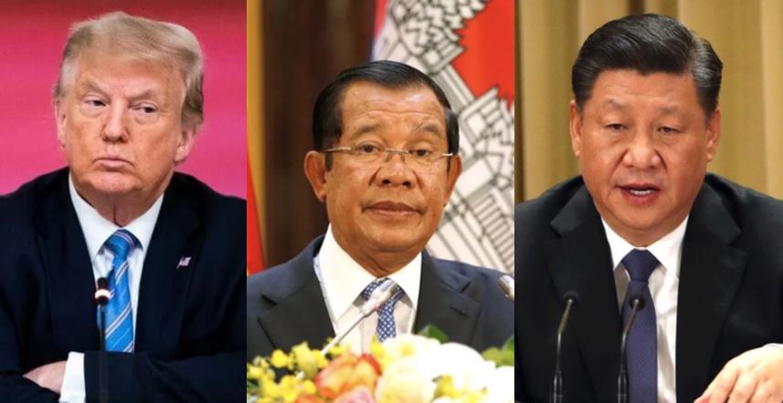 Trump, Cambodia, Xi Jinping, China, USA, Reams Naval Base