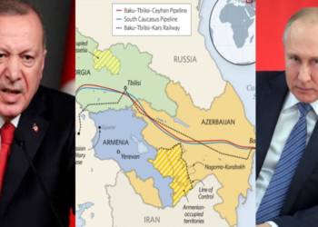 Azerbaijan, Armenia, Turkey, Russia