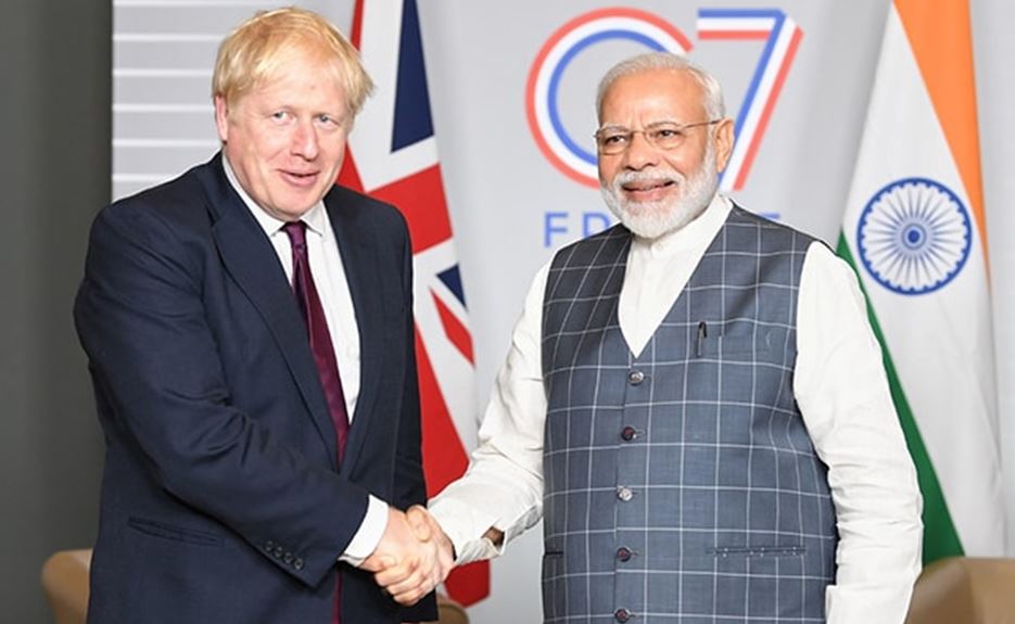 Boris Johnson, United Kingdom, UK India, Defence Logistics Pact
