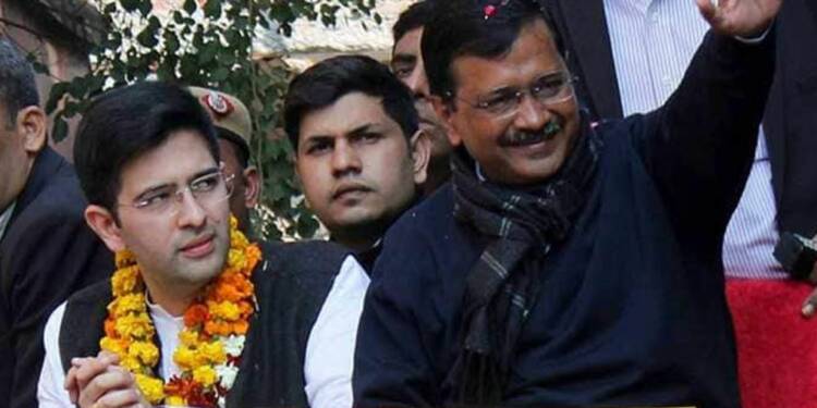 Raghav Chaddha, Arvind Kejriwal, Aam Aadmi Party, AAP