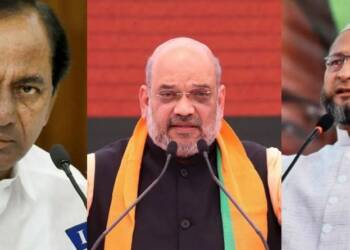 TRS, BJP, AIMIM, HYDERABAD