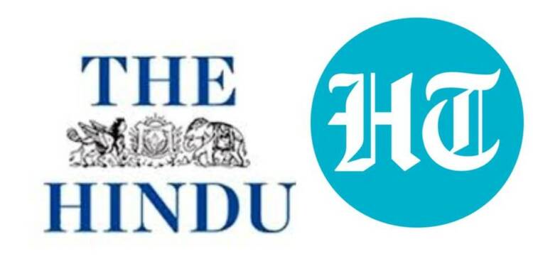 The hindu, Hindustan Times