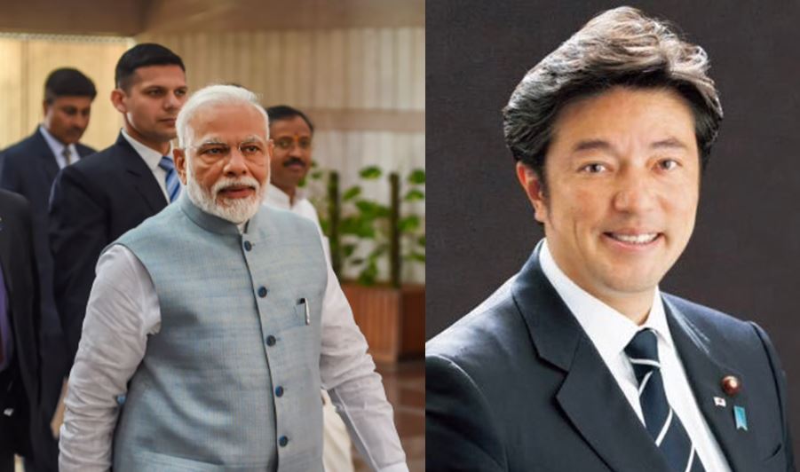 Narendra Modi, India, China, Japan, Yasuhide Nakayama