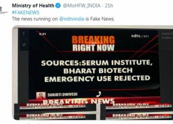 ndtv health ministry