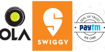 OLA SWIGGY PPAYTM