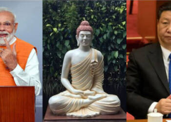 India, china, buddha