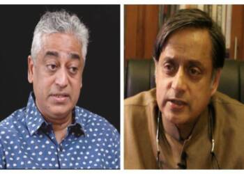 Rajdeep Sardesai, Shashi Tharoor