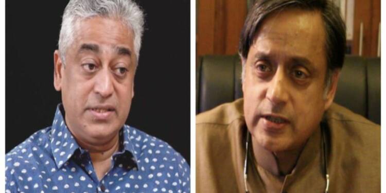 Rajdeep Sardesai, Shashi Tharoor