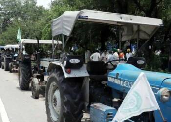 farmers' protests protest tractors