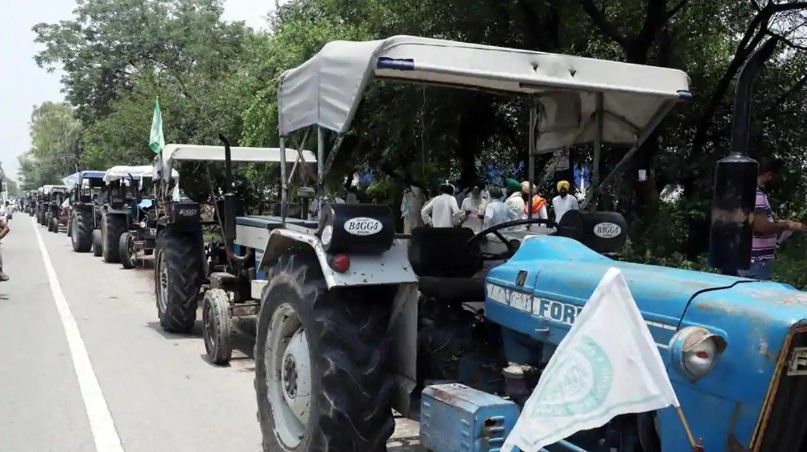 farmers' protests protest tractors