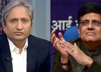 Ravish Kumar, Piyush Goyal
