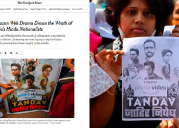Tandav, New York times, Hindu