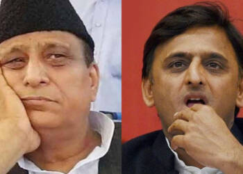 Akhilesh yadav, Azam Khan, Owaisi