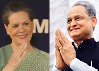Ashok Gehlot, Sonia Gandhi