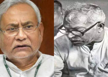 Nitish Kumar, Karpoori Thakur