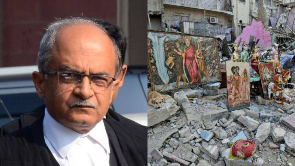 Madhya Pradesh, Prashant Bhushan, Pakistan, temple vandalisation