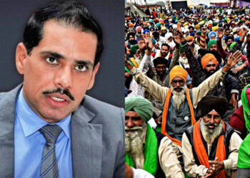 Robert Vadra, Farmers, Farmers' protests