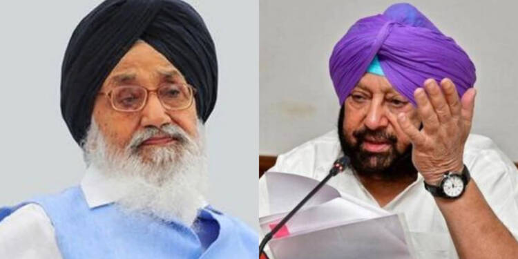 Badal, Amarinder Singh, Punjab