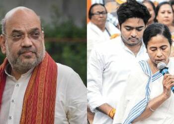 amit shah mamata abhishek banerjee tmc
