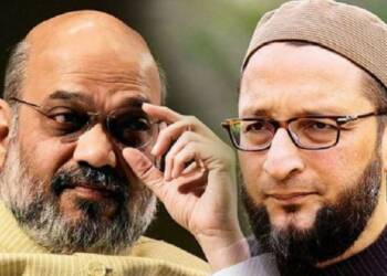 amit shah owaisi