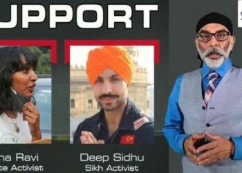 Disha Ravi, Pannun, Sikhs for Justice