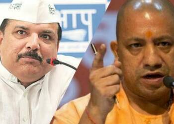 Sanjay Singh, AAP, Yogi Adityanath