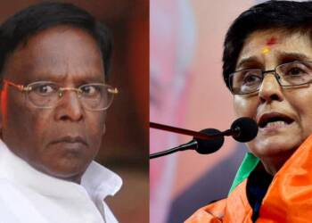 Puducherry, Kiran Bedi, Narayanasamy, BJP, Soundararajan