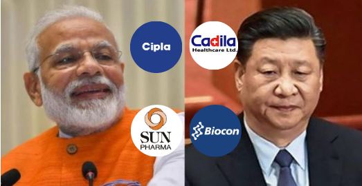 Pharma, Modi government, China