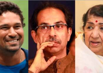 Sachin, Lata, Uddhav, Maharashtra