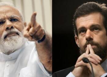 Twitter, Modi government