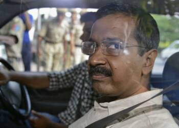 kejriwal delhi protest