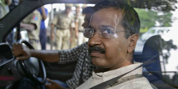 kejriwal delhi protest