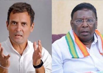 narayanasamy rahul gandhi congress puducherry