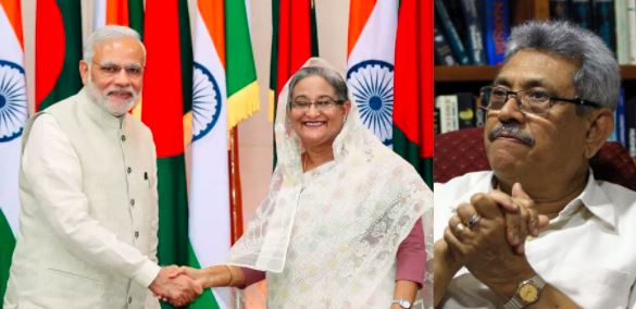 India, Sri Lanka, Gotabaya Rajapaksa, Sheikh Hasina, PM Modi, Bangladesh
