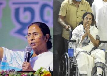 ‘Wheelchair’ politics of Mamata Banerjee goes against the aggressive ‘Didi’ that people of Bengal loved