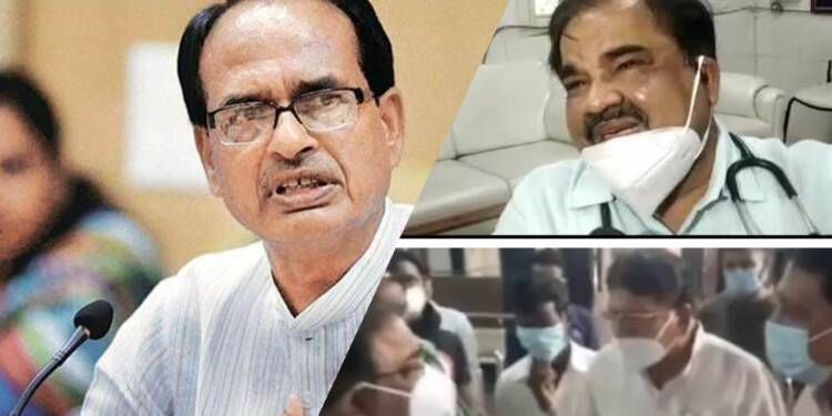 After getting harassed by Congress MLA and Corporator, Dr Shrivastava resigned. But CM Shivraj brought him back