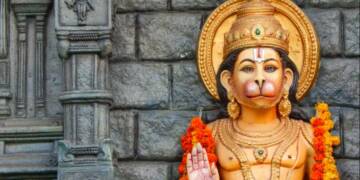 Bhagwan Hanuman, Hampi, Andhra Pradesh, Karnataka