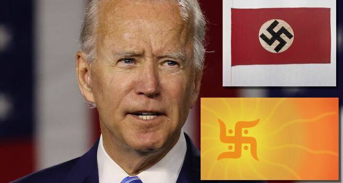 Biden, USA, Swastika, Hindu