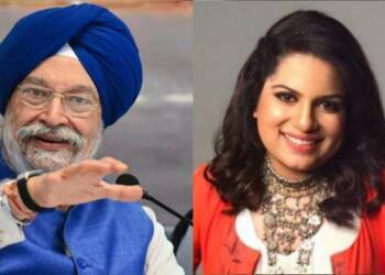 A personal number for Mallika Dua – BJP Minister Puri irks BJP fans with his Twitter activism for leftist elites