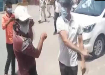 District Collector of Surajpur in Chhattisgarh slapped and assaulted a man who was going to get vaccinated, got ‘transferred’ after public backlash
