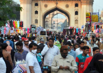Hyderabad, Charminar, COVID-19, Social Distancing,